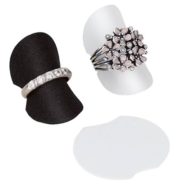 Support Bague Blanc Opale Ø 35 Mm